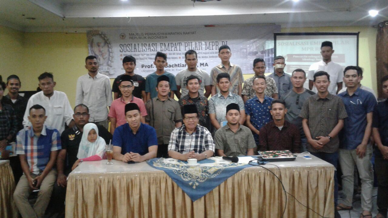 Forum LSM Aceh Ikuti Sosialisasi Empat Pilar Kebangsaan Bersama Prof. Bachtiar Aly